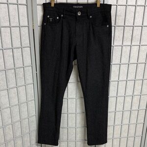 Tristan Men’s Black Slim Straight Jeans, Size 30